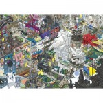 Puzzle  Heye-30006 Herausforderung Paris