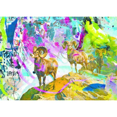 Puzzle Heye-30040 Big Horns