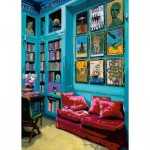 Puzzle   Room with Red Sofa