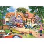 Puzzle   XXL Teile - Mittagessen im Pub