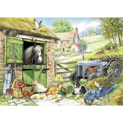 Puzzle House-Of-Puzzles-HP0141 XXL Teile - Auf dem Bauernhof