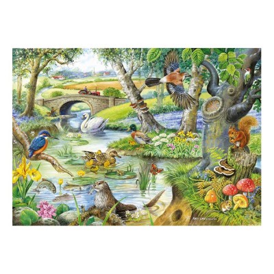 Puzzle House-Of-Puzzles-HP0165 XXL Teile - Geschichten Vom Fluss