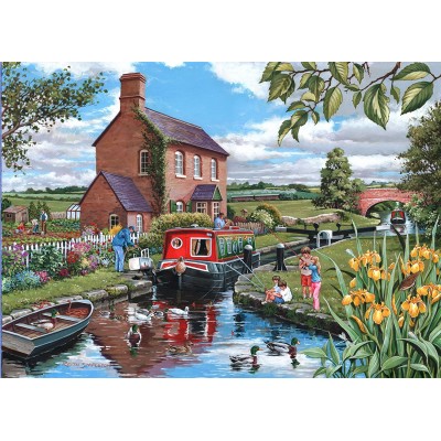 Puzzle House-Of-Puzzles-HP0278 Cottage am Kanal