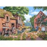 Puzzle  House-Of-Puzzles-HP0627 Nr.24 - Bauernhof im Fokus
