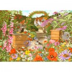 Puzzle  House-Of-Puzzles-HP0631 Biene Glücklich
