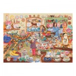 Puzzle  House-Of-Puzzles-HP0632 Stiere Im Porzellanladen