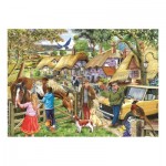 Puzzle  House-Of-Puzzles-HP0647 XXL Teile - Pferde & Hunde