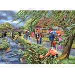 Puzzle  House-Of-Puzzles-HP0664 Wind An Den Weiden
