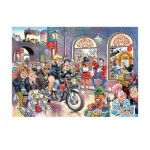 Puzzle  Jumbo-00017 Wasgij Destiny - Rock around the Clock!