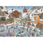 Puzzle  Jumbo-00601 Jan Van Haasteren - Winterspiele