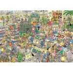 Puzzle  Jumbo-00602 Jan Van Haasteren - Gartencenter