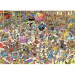 Puzzle  Jumbo-19073 Jan Van Haasteren - Der Spielzeugladen