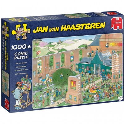 Puzzle Jumbo-20022 Jan van Haasteren - The Art Market