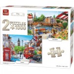   2 Puzzles - Amsterdam & London