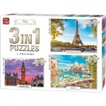   3 Puzzles - City Collection