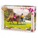 Puzzle   Girls & Horses