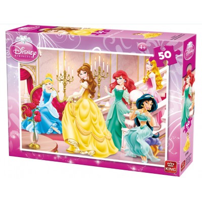 Puzzle King-Puzzle-05280-B Disney Prinzessinnen