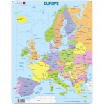  Larsen-A8-FR Rahmenpuzzle - Europakarte (auf Französisch)