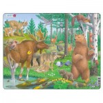  Larsen-FH36 Rahmenpuzzle - Waldtiere