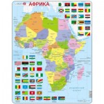  Larsen-K13-RU Rahmenpuzzle - Afrika (auf Russisch)
