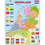  Larsen-K53-NL Rahmenpuzzle - Die Niederlande (auf Holländisch)