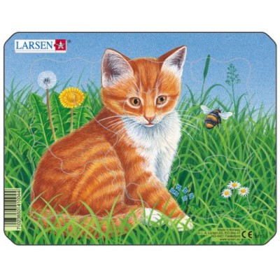Larsen-M13-1 Rahmenpuzzle - Kätzchen
