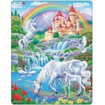  Larsen-PG2 Rahmenpuzzle - Einhörner