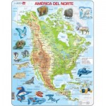   Rahmenpuzzle - América del Norte