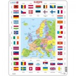   Rahmenpuzzle - Europa (auf Englisch)