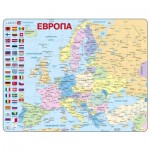   Rahmenpuzzle - Europa (auf Russisch)