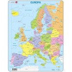   Rahmenpuzzle - Europa (auf Spanisch)