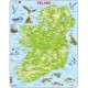 Rahmenpuzzle - Ireland Topographic Map (English)