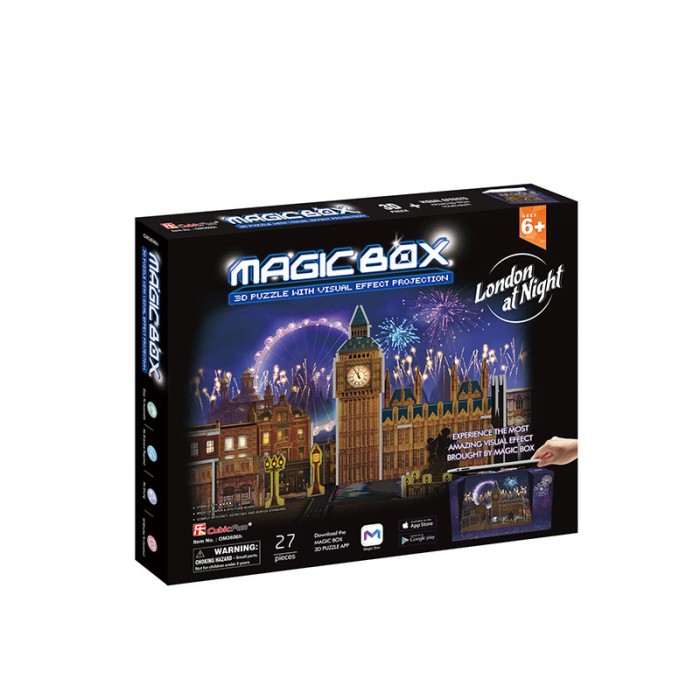 Cubic Fun 3D Puzzle - Magic Box - London (Schwierigkeit: 4/6)