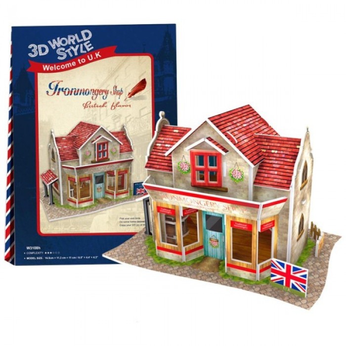 Cubic Fun 3D Puzzle World Style - Welcome to UK