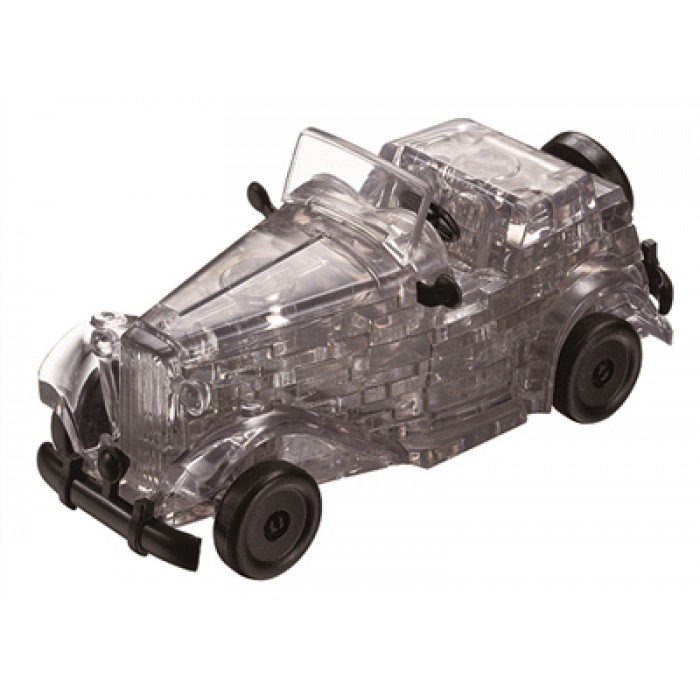 HCM Kinzel 3D-Puzzle aus Plexiglas - Schwarze Oldtimer