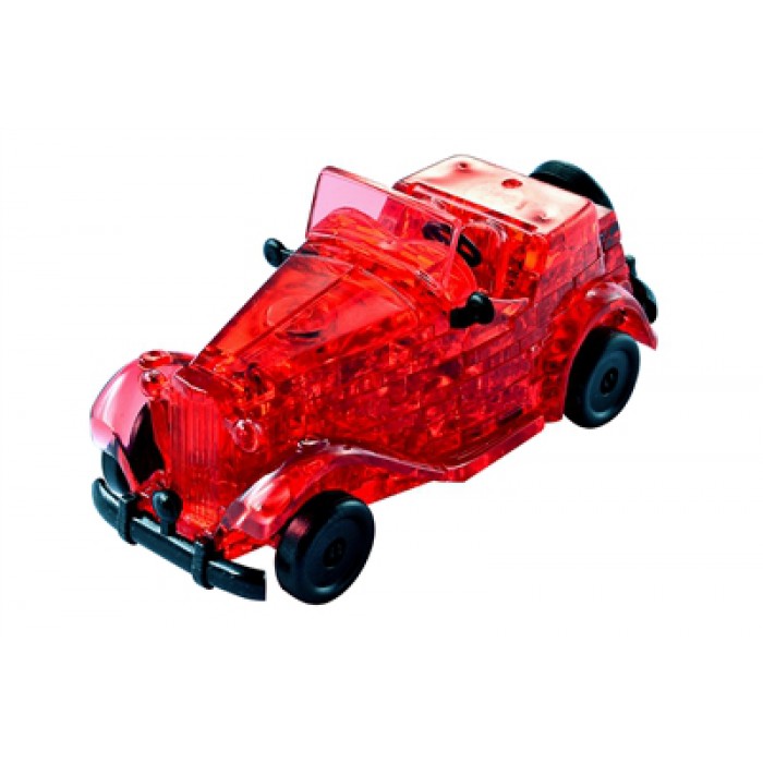 HCM Kinzel 3D-Puzzle aus Plexiglas - Rote Oldtimer