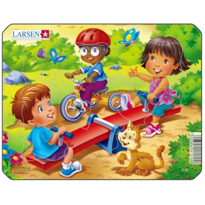 Larsen Rahmenpuzzle - Spielplatz