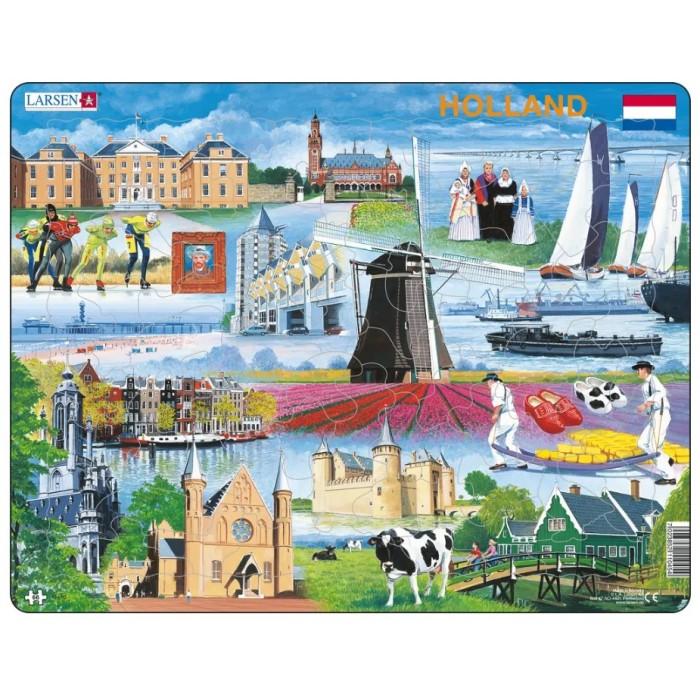 Larsen Rahmenpuzzle - Holland