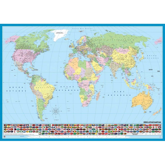 KS Games Weltkarte (auf Türkisch)