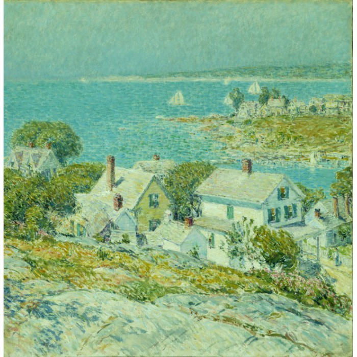 Grafika Childe Hassam: New England Headlands, 1899