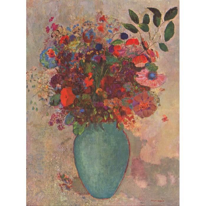 Grafika Odilon Redon: Le Vase Turc, 1911