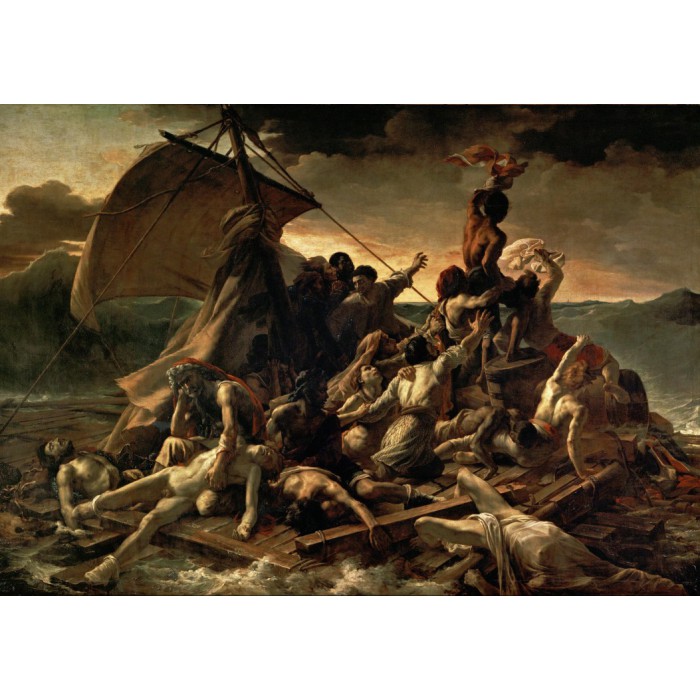 Grafika Théodore Géricault: Le Radeau de La Méduse, 1817-1818