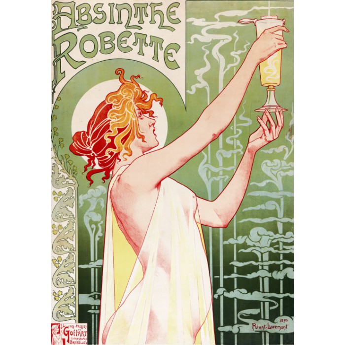 Grafika Privat-Livemount - Absinthe Robette, 1896
