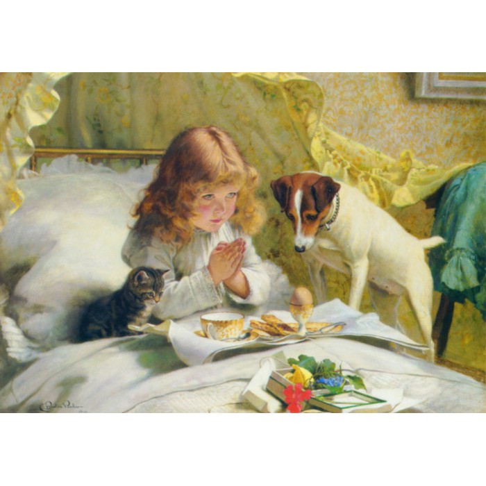 Grafika Charles Burton Barber: Suspense, 1894