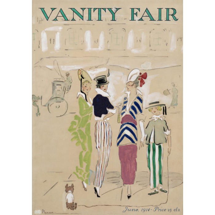 Grafika Cover art for Vanity Fair magazine, 1914