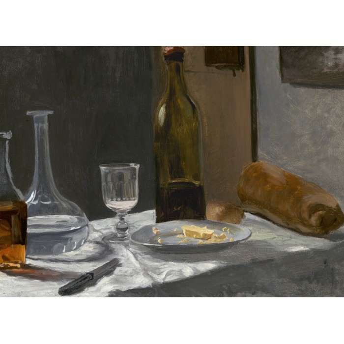 Grafika Claude Monet - Stillleben mit Flaschen, 1863