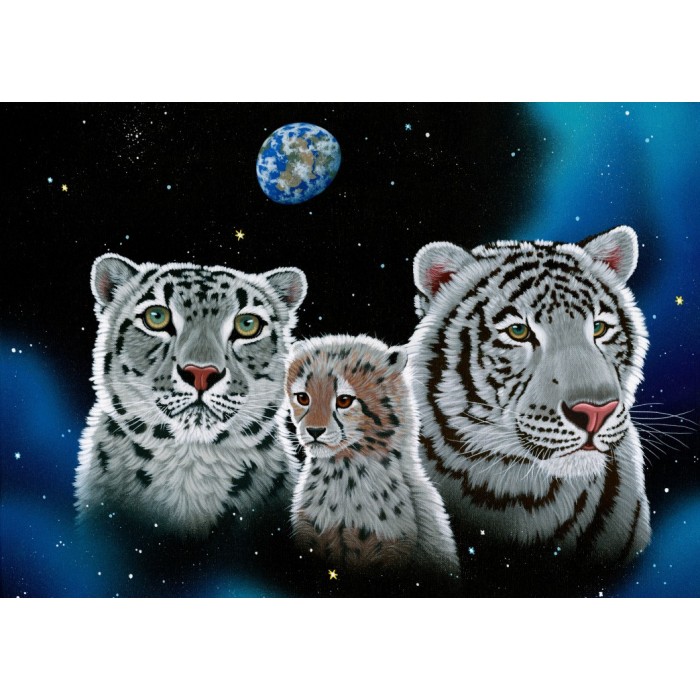 Grafika Schim Schimmel - Gentle Family