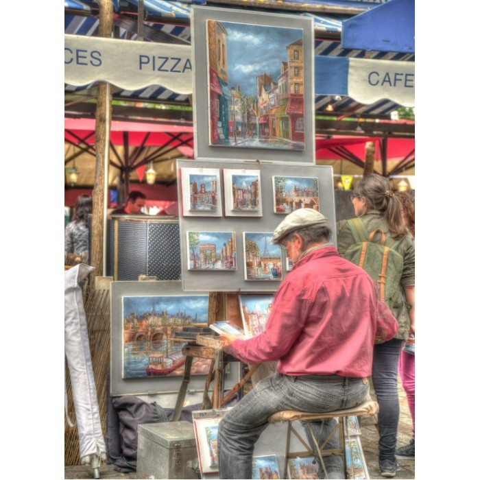 Grafika Street Artist, Paris, France