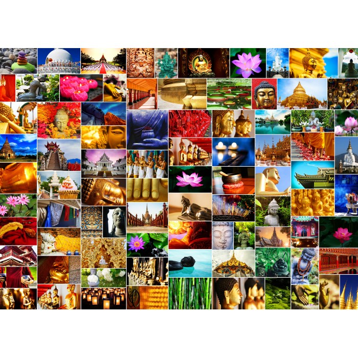 Grafika Collage - Zen