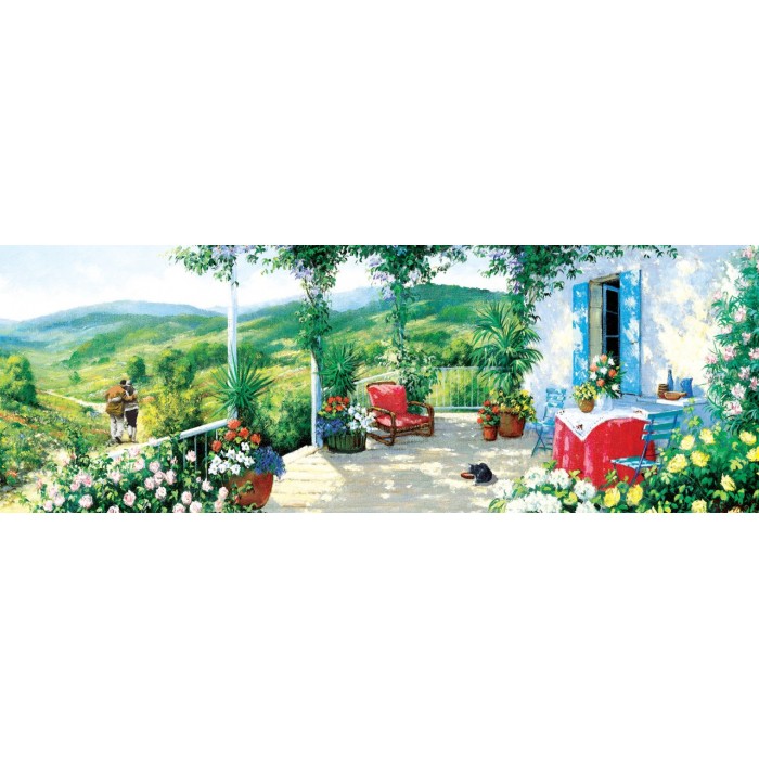 Art Puzzle The Guest on the Veranda